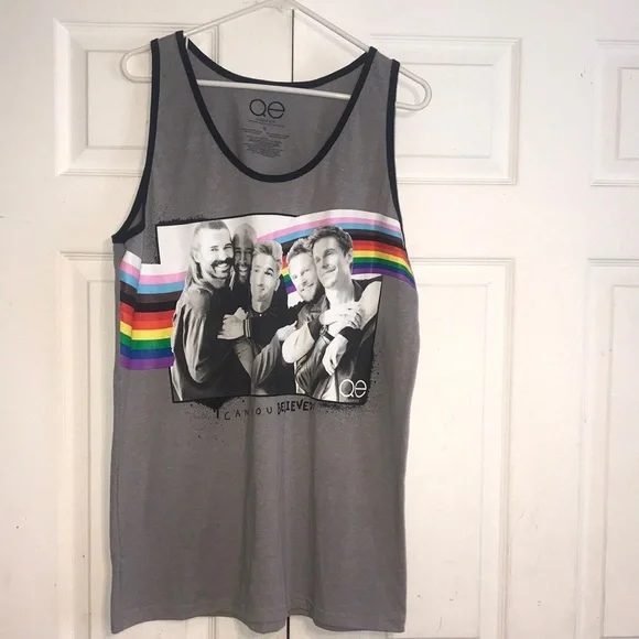 NWT Unisex Queer Eye Pride Tank Top - Picture 1 of 6